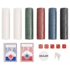 Vidaxl Komplet poker žetonov 300 kosov 4 g