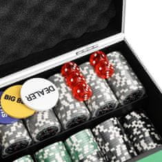 Vidaxl Komplet poker žetonov 300 kosov 11,5 g
