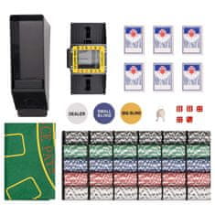 Greatstore Komplet poker žetonov 600 kosov 11,5 g