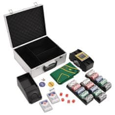 Vidaxl Komplet poker žetonov 300 kosov 11,5 g