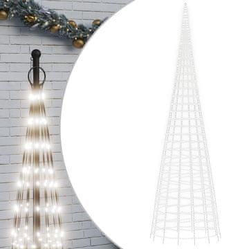 Vidaxl LED božično drevo 3000 LED 800 cm