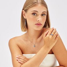 Brosway Elegantni srebrni uhani Kate z elegantnim cirkonijem FFB12