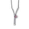 Decentna ogrlica za deklice Dreamzip s kristali L1001PIN