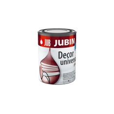JUB JUBIN Decor universal oker 3 sijajen 0,65 L pokrivna barva za les in kovino