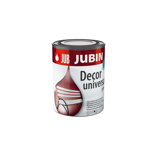 JUB JUBIN Decor universal zelen 6 sijajen 0,65 L pokrivna barva za les in kovino