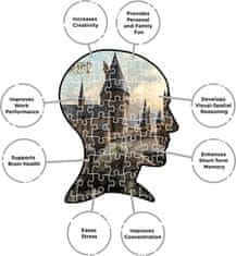Aquarius Puzzles Puzzle Harry Potter: Hogwarts 3000 kosov