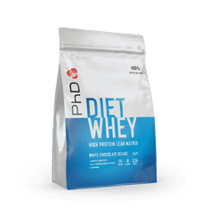 PhD Nutrition Diet Whey 1000g, bela čokolada