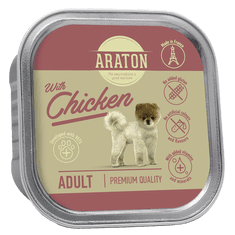 Araton Mokra hrana za pse piščanec 150g
