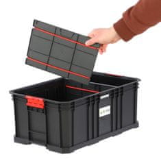 botle Škatla za orodje 52 x 33 cm Škatla za orodje z 2 predaloma razdelilnik prostora Modularna serija Basic