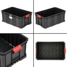 botle Škatla za orodje 52 x 33 cm Škatla za orodje za delavnico Modularno kombinirana Osnovna serija