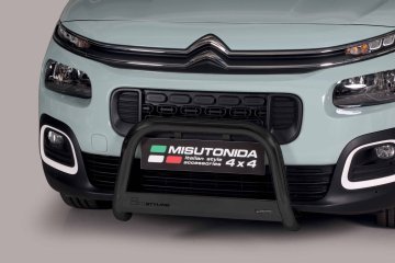 J&J Automotive Prednji okvirji za Citroen Berlingo 2018-nad 63 mm črna