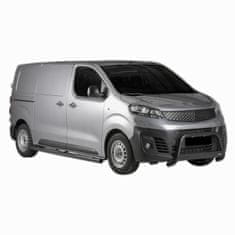 J&J Automotive Prednji okvirji za Fiat Scudo 63mm 2022-nad črna