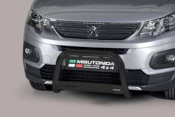 J&J Automotive Prednji okvirji za Peugeot Rifter 2018-nad 63mm črna