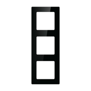 Avatto Okvir stikala za luči Avatto N-TS10-Frame-B3 Triple (črn)