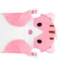 Aga4Kids Plišasti vzglavnik Cat Pink 90 cm