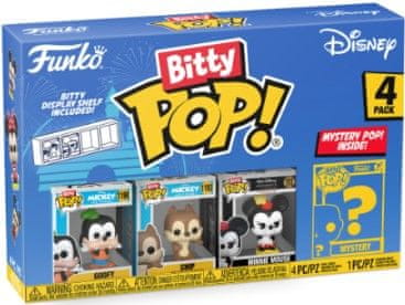Goofy, Chip, Minnie Mouse & Mystery