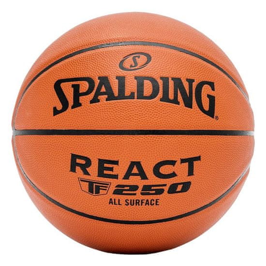 Spalding Žoge košarkaška obutev rjava React TF250 7