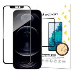 WOZINSKY 5D Zaščitno kaljeno steklo za iPhone 13 Pro Max / 14 Plus, črno
