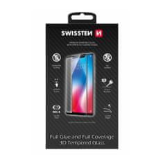SWISSTEN Swissten Ultra durable 3D Full Glue Zaščitno kaljeno steklo, Apple iPhone 13 / 13 Pro, črno
