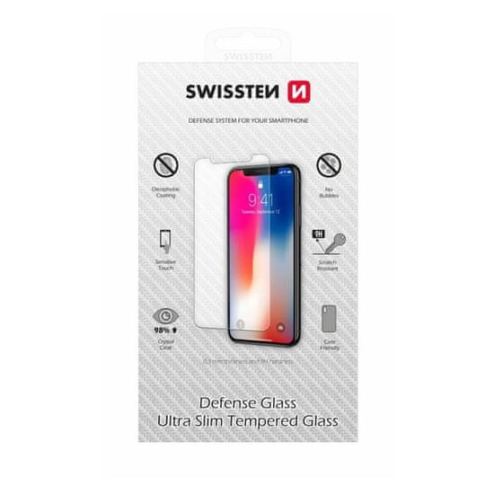 SWISSTEN Swissten 2,5D Zaščitno kaljeno steklo za Xiaomi Redmi 10C