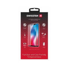SWISSTEN Swissten Full Glue, Color frame, Case friendly, Zaščitno kaljeno steklo, Samsung Galaxy S22, črno