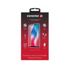 SWISSTEN Swissten Full Glue, Color frame, Case friendly, Zaščitno kaljeno steklo, Apple iPhone 15, črno