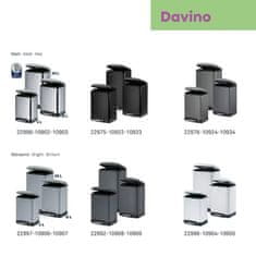 Kela Kozmetična košara DAVINO 6 l siva KL-22997