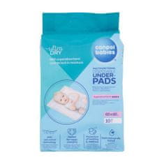 Canpol babies Ultra Dry Multifunctional Disposable Underpads 60 x 60 cm previjalne podloge za enkratno uporabo 10 kos