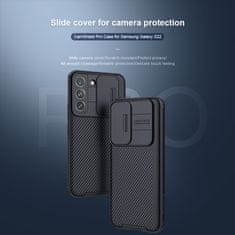 Nillkin CamShield PRO hrbtni ovitek za Samsung Galaxy S23 Black