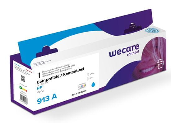 WeCare Črnilo ARMOR, združljivo s črnilom HP L0R95AE, črno/črno