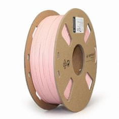 Gembird Struna za tiskanje (filament), PLA MATTE, 1,75mm, 1kg, roza