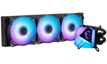 MSI Vodni hladilnik MAG CoreLiquid C360 / 3x ARGB 120 mm ventilator / podpora LGA1700