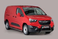 J&J Automotive Prednji okvirji za Opel Combo 2018-nad 63mm črna