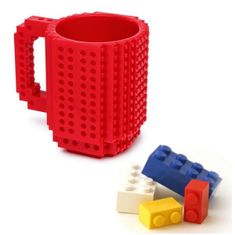 CoZy Skodelica LEGO - Rdeča