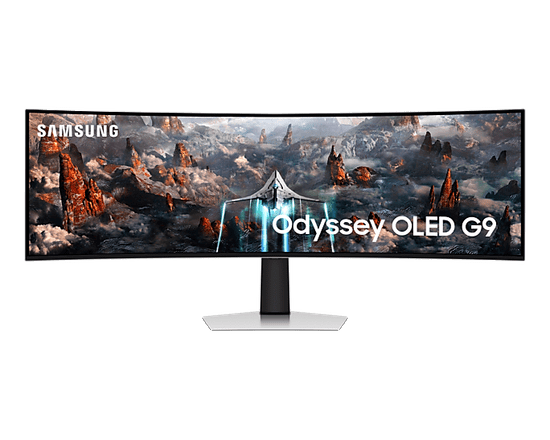 Samsung Odyssey S49CG934SU monitor, 124,46 cm (49), OLED, 5K (LS49CG934SUXEN)