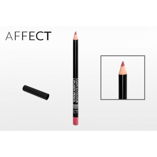 AFFECT Črtalo za ustnice - Shape&Colour Lipliner Pencil long lasting - Wild Rose