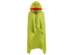 sarcia.eu Grinch Zelena odeja z kapuco - 120x150 cm OEKO-TEX