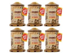 Basilur BASILUR Music Concert Christmas - Cejlonski črni listični čaj, škatla z glasbeno skrinjico, božični čaj 100 g x6