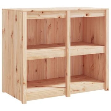 Vidaxl Zunanja kuhinjska omarica MEPPEL 106x55x92 cm trdna borovina