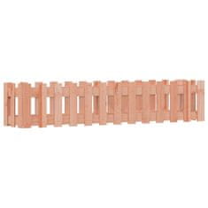 Vidaxl Vrtna visoka greda z ograjico 150x30x30 cm trden les douglas