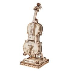 Robotime Model violončelo, Lesena 3D sestavljanka, (TG411)