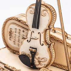 Robotime Model Violina Capriccio, Lesena 3D sestavljanka, (TG604K)