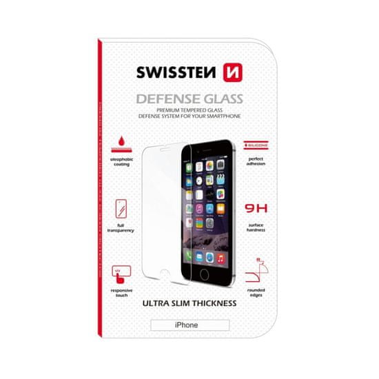 SWISSTEN Swissten 2,5D Zaščitno kaljeno steklo, iPhone 12 Pro Max