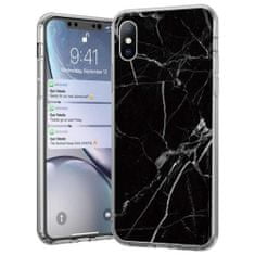WOZINSKY Wozinsky Marble, iPhone 13 Mini, črn