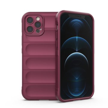HURTEL Magic Shield etui, iPhone 12 Pro, vijoličen