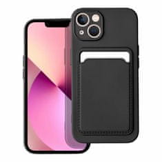 FORCELL Card case, iPhone 14 Plus, črne barve