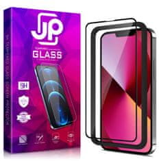 JP JP 3D sklo s instalačním rámečkem, iPhone 13 Pro MAX, černé