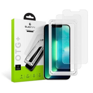 GlasTIFY OTG+, 2 kaljeni stekli z aplikatorjem, iPhone 13 Pro MAX