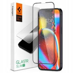 Spigen Spigen Glass FC Zaščitno kaljeno steklo, iPhone 13 Pro MAX, črno