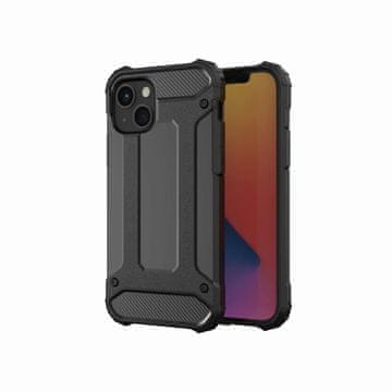 FORCELL Hybrid Armor iPhone 14 Plus, črn